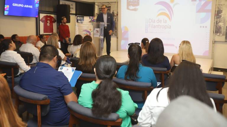 Anuncian la celebración del Día de la Filantropía en Mazatlán.