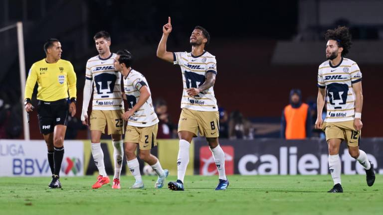 Pumas supera al Querétaro y se mete de manera provisional entre los primeros cuatro lugares del torneo.