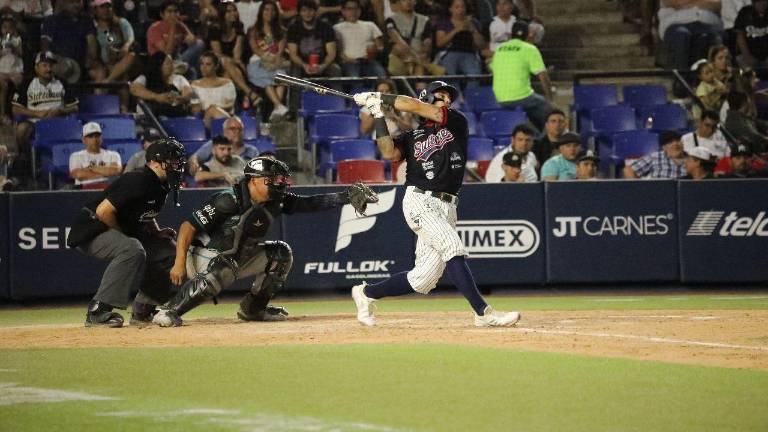 Sebastián Elizalde dejó promedio de .500 durante la pasada semana en la Liga Mexicana de Beisbol.