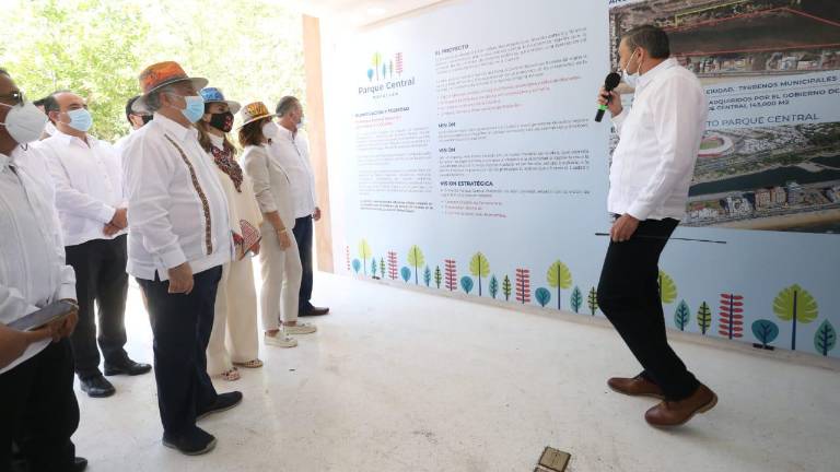 Abrirán el próximo fin de semana ya el Parque Central de Mazatlán al público
