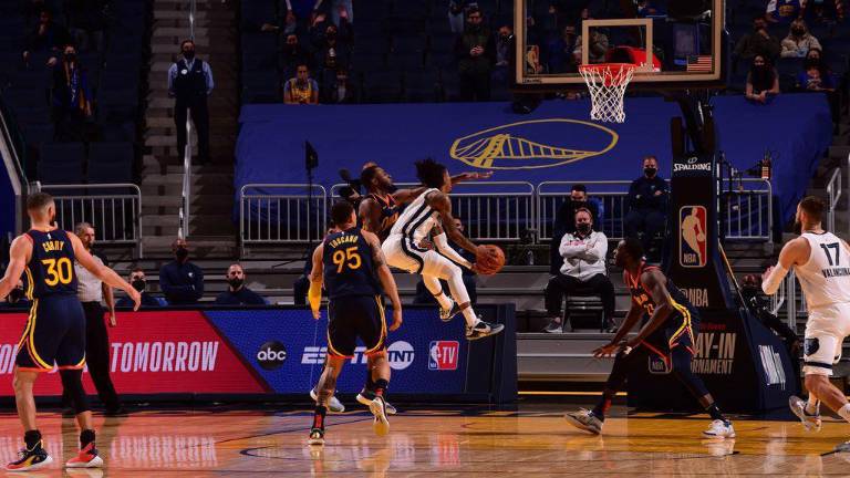 Ja Morant fue la figura en la victoria de los Grizzlies.