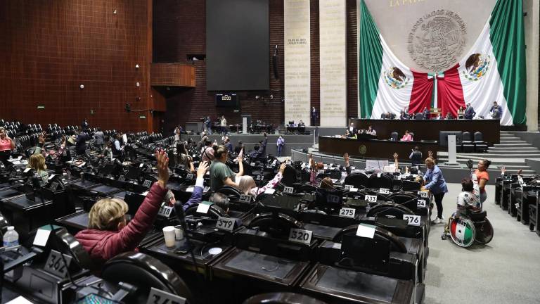Sesión de la Cámara de Diputados en la que se aprobaron modificaciones a la Ley Minera.