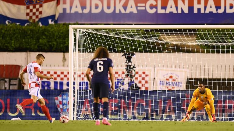 Andrej Kramaric logró el gol del empate para Croacia ante Francia.