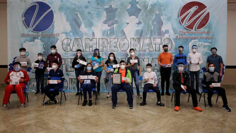 Finalistas de la categoría Juvenil B.