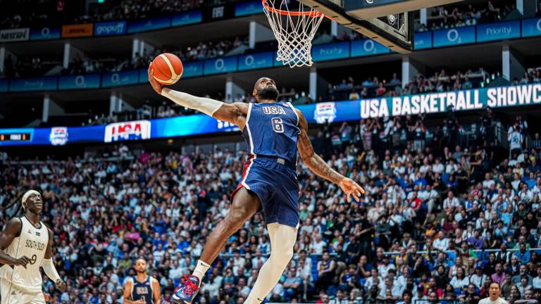 LeBron va por sus cuartos Juegos Olímpicos.