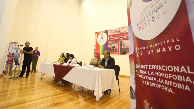 Este miércoles se realizó el primer Foro Municipal “Día Internacional contra la Homofobia, Transfobia, la Bifobia y Lesbofobia”, en Mazatlán.