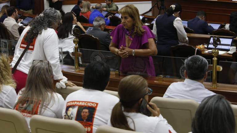 En el Congreso de Sinaloa se presentó una iniciativa de parte del colectivo de búsqueda Sabuesos Guerreras.