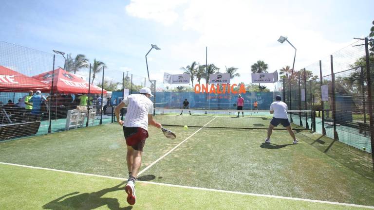 Buenas acciones hubo en la primera fecha del Torneo Anual de Pádel, en Estrella del Mar.