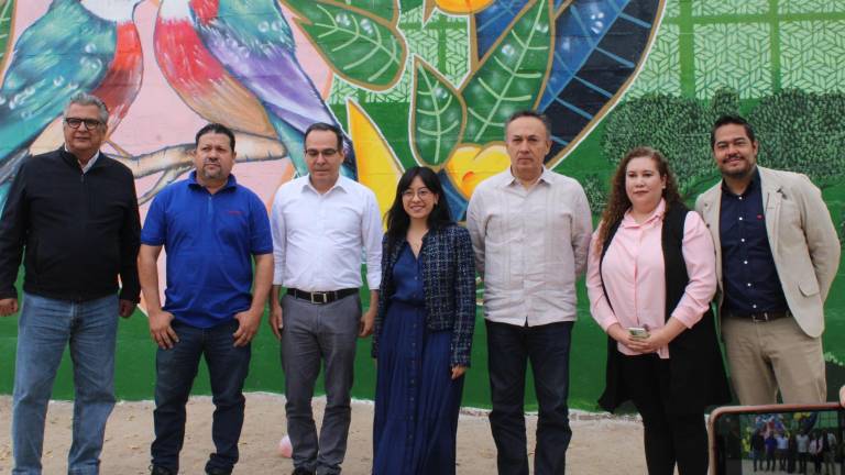 Rafael Plata López, Guillermo Espinoza, Miguel Calderón, Greta González, Juan Salvador Avilés, Claudia Ontiveros y Guillermo Milano.