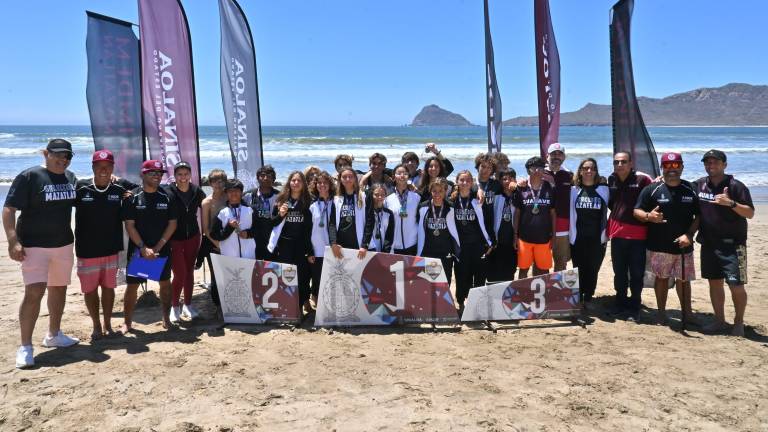 Los surfistas sinaloenses tuvieron una destacada participación en los clasificatorios rumbo a la Olimpiada Nacional Conade 2025.