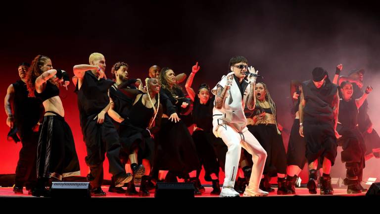 El cantante mexicano Peso Pluma triunfa en el Festival Coachella.