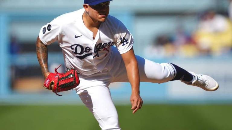 Julio Urías ha tenido una temporada de ensueño con los Dodgers de Los Ángeles en 2021.