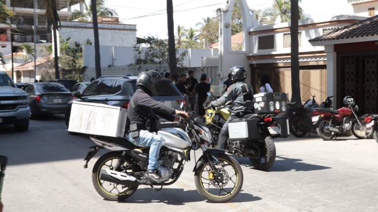 Durante la tarde de este miércoles se registró una protesta en la casa de un vecino de Mazatlán.