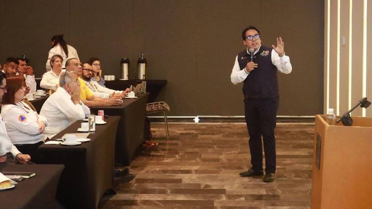 Aurelio Roy Navarrete Cuevas, director de Protección Civil Sinaloa, comentó sobre los Atlas de Riesgo en la entidad.