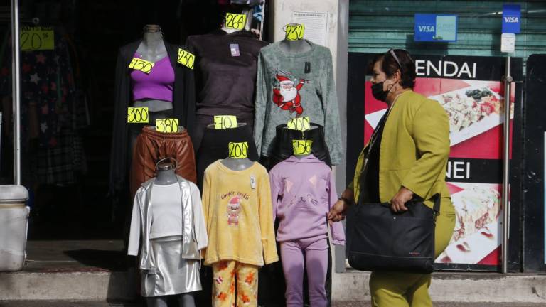 Durante el mes de diciembre, la meta de ingresos en el sector comercio del Centro de Culiacán no se lograron.