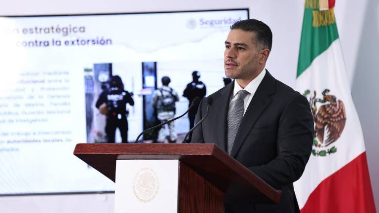 Omar García Harfuch, se refirió a la extorsión como uno de los delito que “más daño causa a nuestra sociedad”.