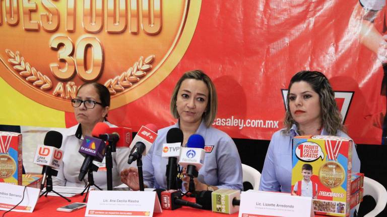 Casa Ley anuncia el programa Recompensa tu Estudio, dirigido a estudiantes de primaria que obtuvieron 9.5 o más de calificación.
