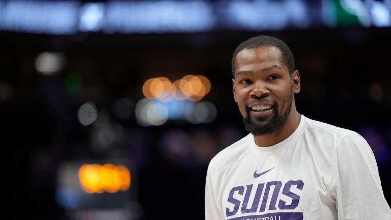 Kevin Durant parece estar recuperado de sus problemas de rodilla.