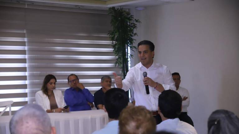 El Senador Damián Zepeda ofreció en Mazatlán la ponencia “¿Cómo estamos en México? Retos y riesgos de cara al futuro”.