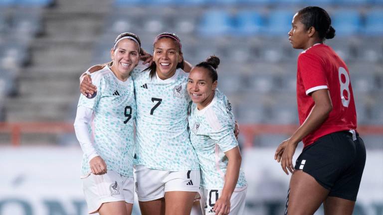 México le pasó por encima a Trinidad y Tobago.