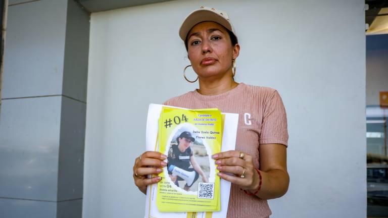 Delia Icela Quiroa Flores Valdez busca ocupar el cargo de Jueza de Distrito.