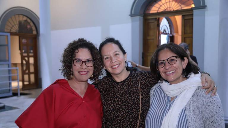 Leonor Ramírez, Malika Alanís y Martha Castillo.