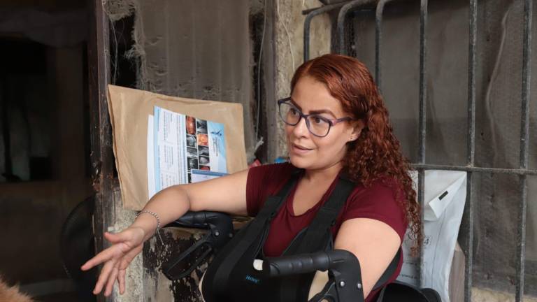 Lilian Karina cayó desde cuatro altos escalones, donde terminó golpeándose la cadera y la cabeza, pero lo que más le causó impacto fue el darse cuenta que no podía mover su brazo izquierdo.