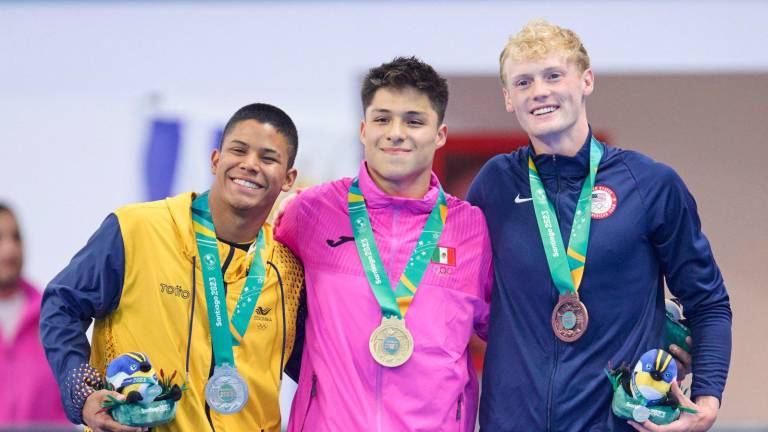 Osmar Olvera se quedó con su segundo metal dorado en clavados en los Panamericanos 2023.