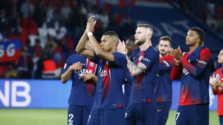 Kylian Mbappé marcó dos goles.