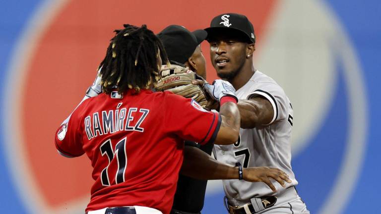 José Ramírez y Tim Anderson protagonizaron una pelea el pasado sábado.