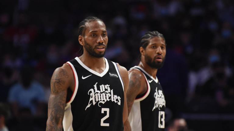 Kawhi Leonard y Paul George fueron determinantes para que los Clippers se acercaran en la serie ante el Jazz.