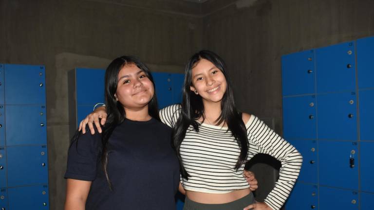 Victoria Casillas y Rebeca Villalobos.