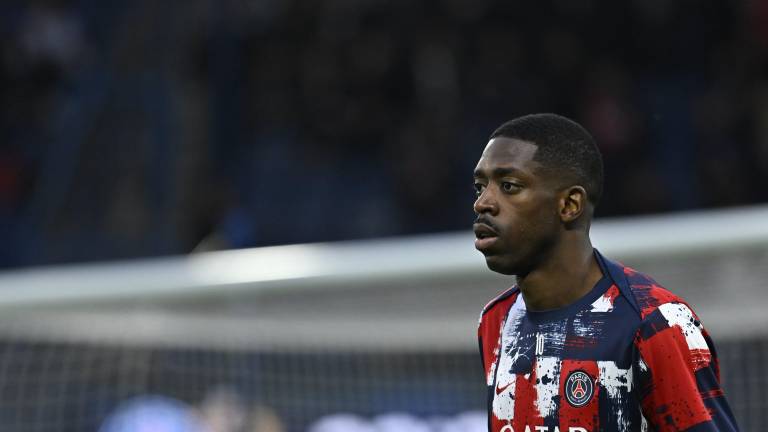 Ousmane Dembélé es de los jugadores a seguir por el PSG en el inicio de las semifinales de la Champions League ante el Arsenal.