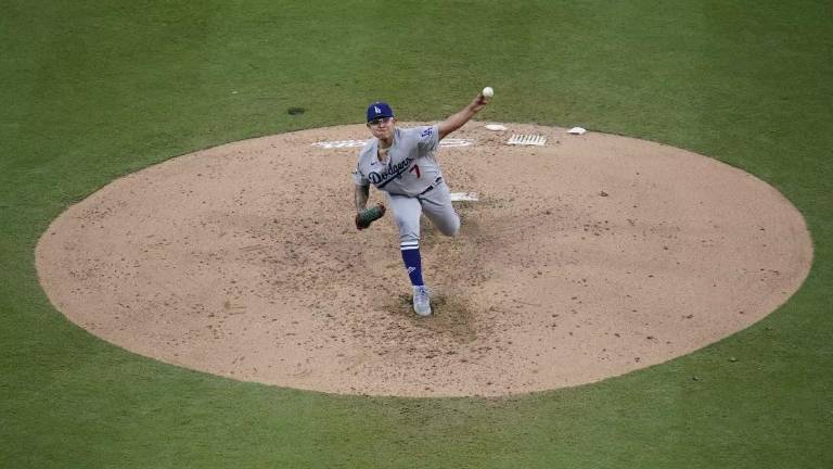 Julio Urías sigue en plan grande con los Dodgers de Los Ángeles.