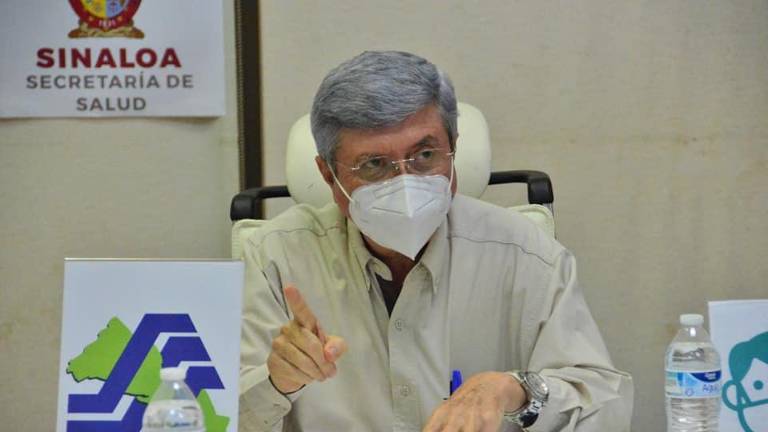 El secretario de Salud, Efrén Encinas Torres.