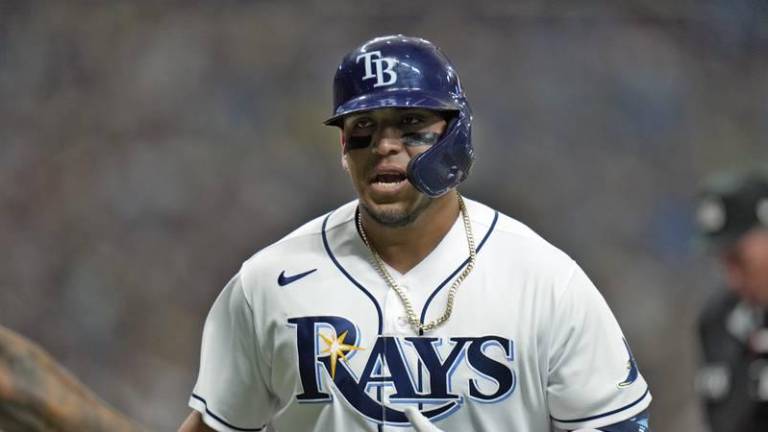 Isaac Paredes impulsó la única carrera de su equipo.