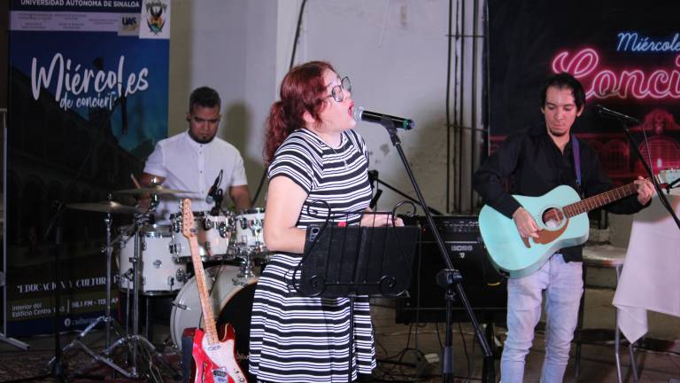 Vela Roja, durante su concierto.