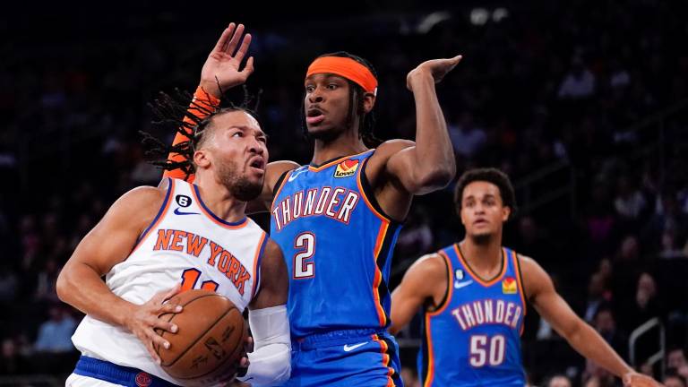 El Thunder de Oklahoma City se impuso categóricamente a los Knicks en Nueva York.