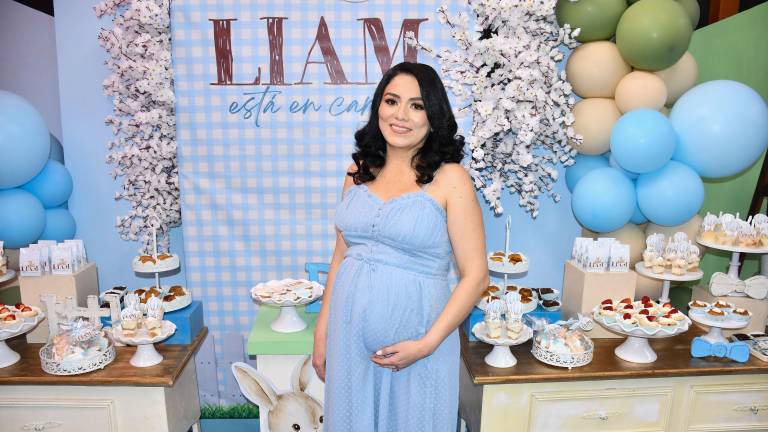 Itzel Martínez de Lizárraga espera la llegada de su segundo hijo, al que llamará Liam.