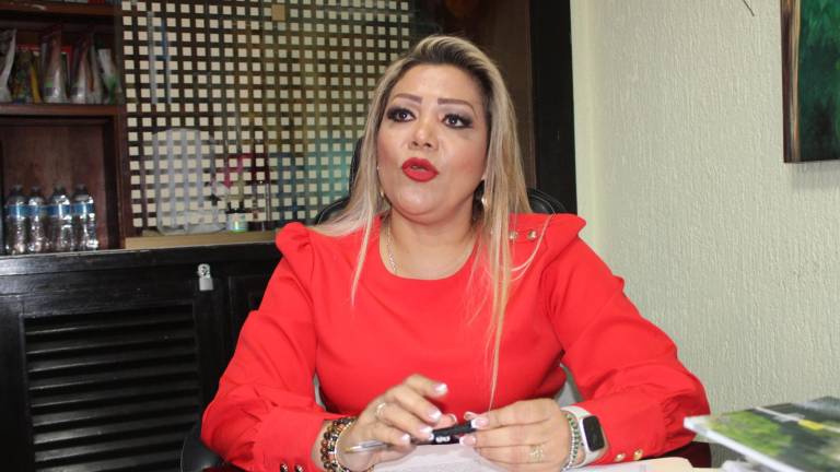 La Presidenta Municipal de Rosario, Claudia Valdez Aguilar, afirma que el Municipio no ha tenido la violencia que se vive en otras partes de Sinaloa.