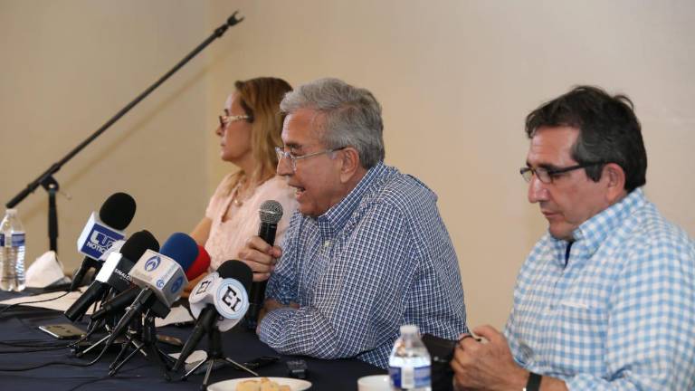 Rubén Rocha Moya y Héctor Melesio Cuén