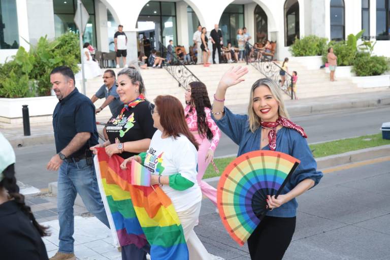 Brinda Marcha Maz Orgullo 2025 un homenaje a la diversidad: Estrella Palacios