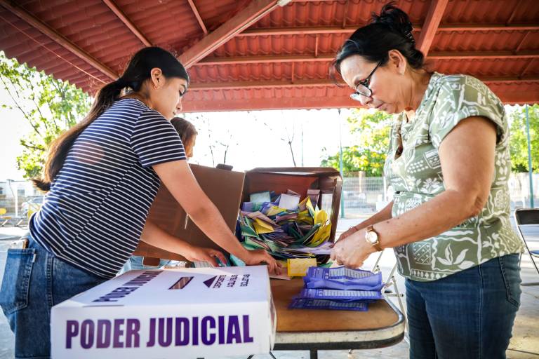 INE Sinaloa tendría primeros resultados de la elección judicial este lunes