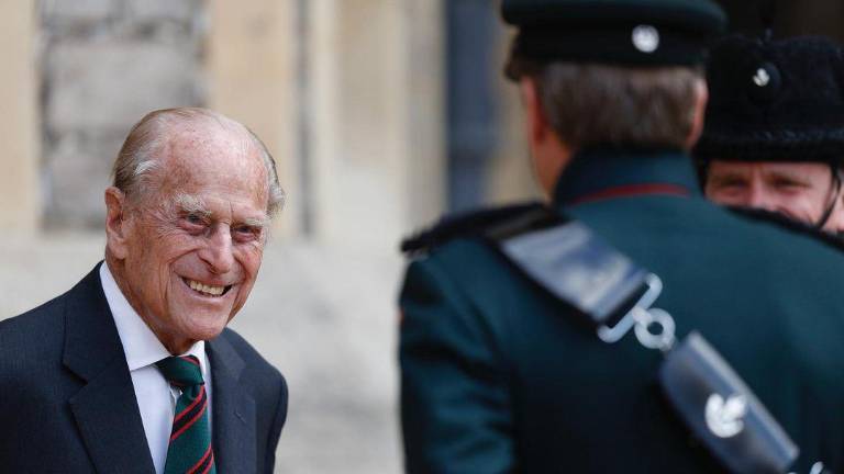 El Príncipe Felipe, Duque de Edimburgo.