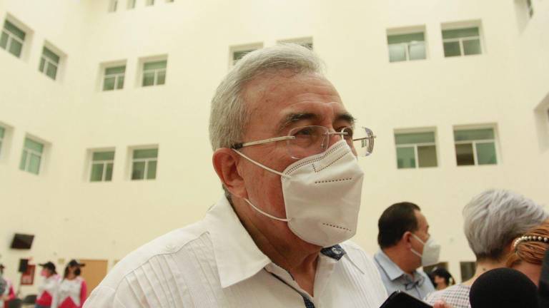 El Gobernador electo Rubén Rocha Moya.