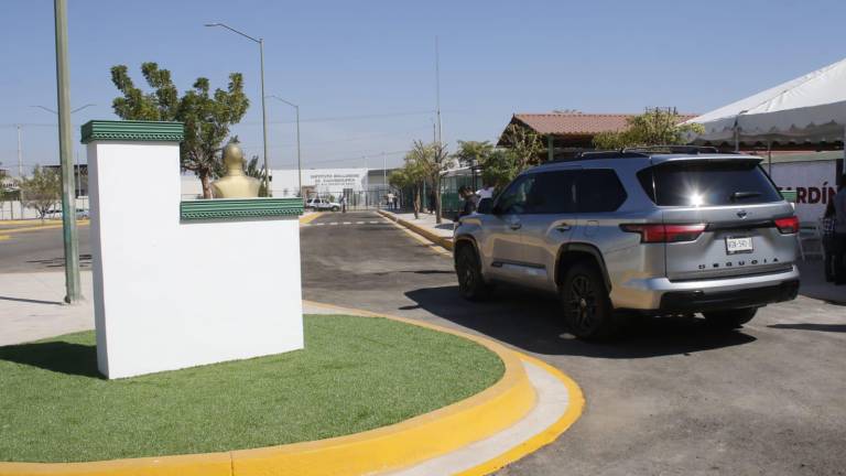 El circuito vial facilitará la entrada y salida de los vehículos de los padres de familia en la Primaria STASE en Culiacán.