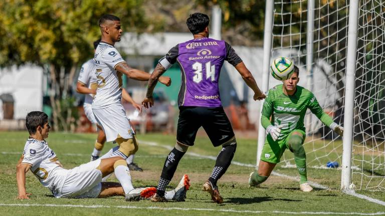 Mazatlán Sub 20 gana por la mínima a Pumas.
