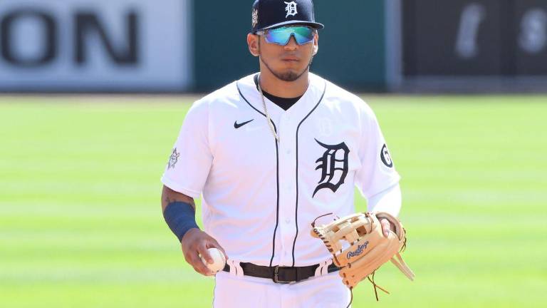 Isaac Paredes no tuvo suerte en su retorno a las Grandes Ligas.