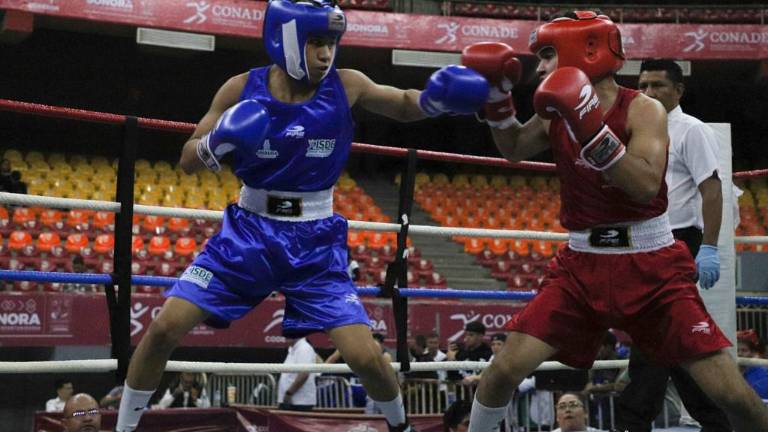 El boxeo sinaloense lució en la jornada.