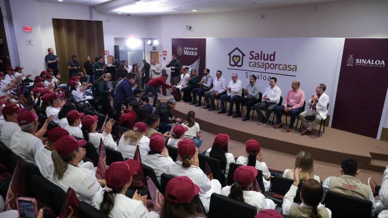 Puesta en marcha en Sinaloa del programa de salud “Casa por Casa” que promueve el Gobierno de México.